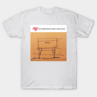 I love Scandinavian design T-Shirt